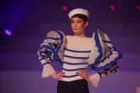 Designer Jean Paul Gaultier holds his last ever fashion show in Paris