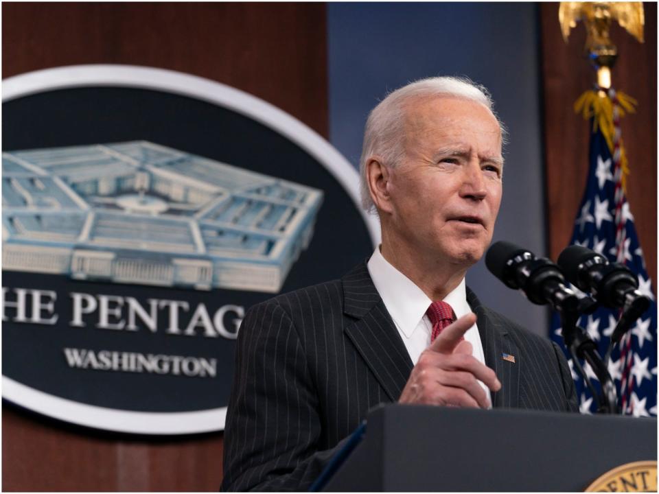 Joe Biden pentagon