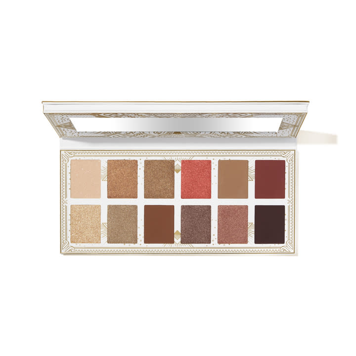 <p>With 12 matte, pearlescent and metallic neutral shades, recipients can create tons of looks for the holidays — and beyond.</p> <p><strong>Buy It! </strong>Bobbi Brown Cosmetics, $59; <a href="https://click.linksynergy.com/deeplink?id=93xLBvPhAeE&mid=35154&murl=https%3A%2F%2Fwww.bobbibrowncosmetics.com%2Fproduct%2F15605%2F90575%2Fholiday%2Fgolden-illusion-eye-shadow-palette%2Ffh21&u1=PEOTheBestFashionandBeautyGiftstoGiveandGetUnder100sball1271StyGal13038796202112I" rel="sponsored noopener" target="_blank" data-ylk="slk:bobbibrowncosmetics.com;elm:context_link;itc:0;sec:content-canvas" class="link ">bobbibrowncosmetics.com</a></p>