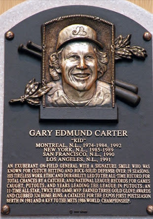 Hall of Fame catcher Gary Carter dies at age 57 - ESPN