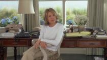 Want style inspo? Think Diane Keaton's character in the movie 'Something's Gotta Give' and her love of a flowy, neutral wardrobe.