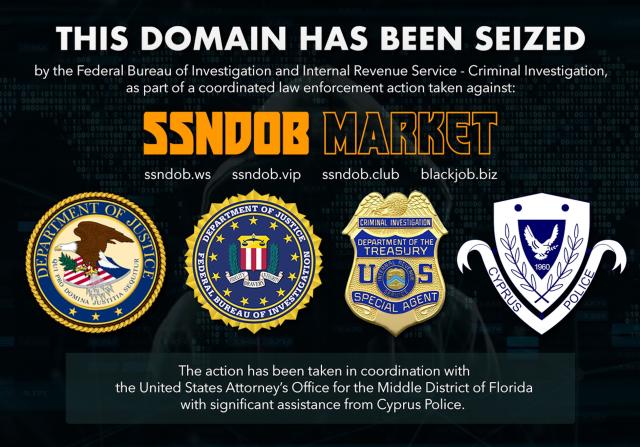 Domain Seized by Law Enforcement