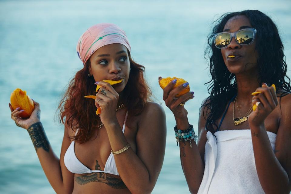 Rihanna with Melissa Forde in Oahu, Hawaii, circa 2015. Photo by Dennis Leupold.