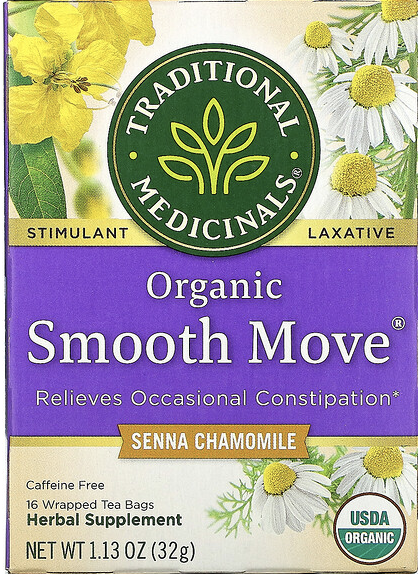 PHOTO: iHerb. Chamomile, Caffeine Free, 16 Wrapped Tea Bags