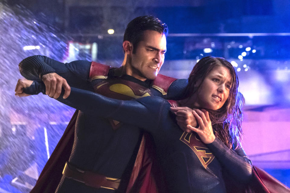 Tyler Hoechlin and Melissa Benoist, "Supergirl"
