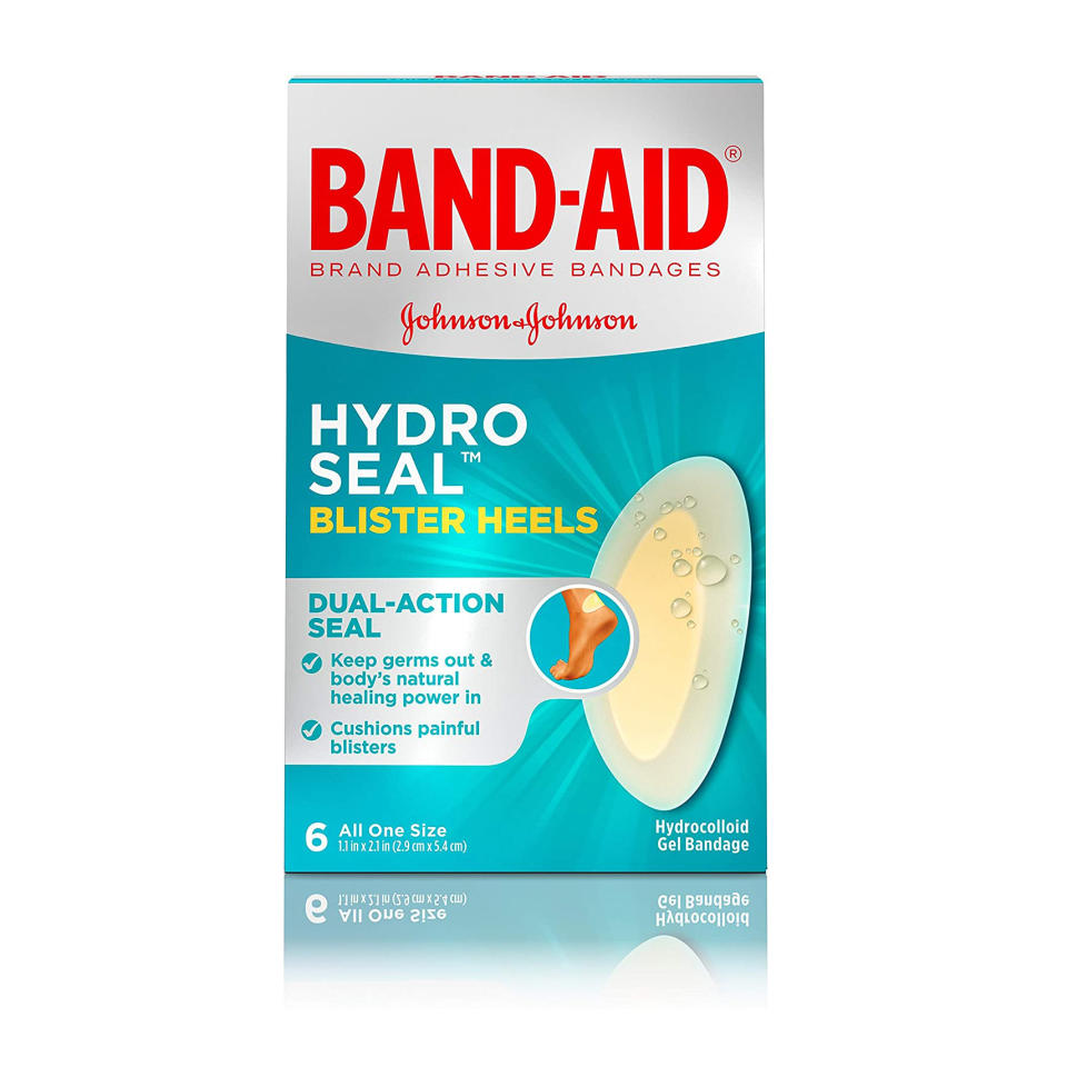 Band-aid heel bandages, bike accessories