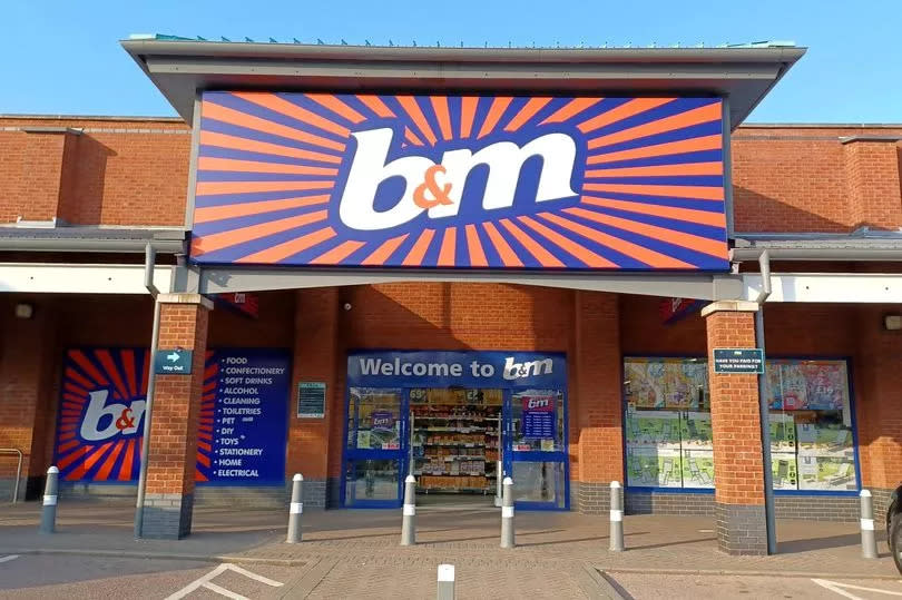 Newhall Walk is home to B&M (also pictured inside) as well as TK Maxx, Aldi and TGI Fridays
A Day Out in Sutton Coldfield to look at the shopping experience in and around the Gracechurch Centre, Red Rose Centre, Newhall Walk Retail Park and Market.
Pictures by Graham Young, Birmingham Mail on Friday, March 25, 2022 at the end of a week of glorious sunshine.