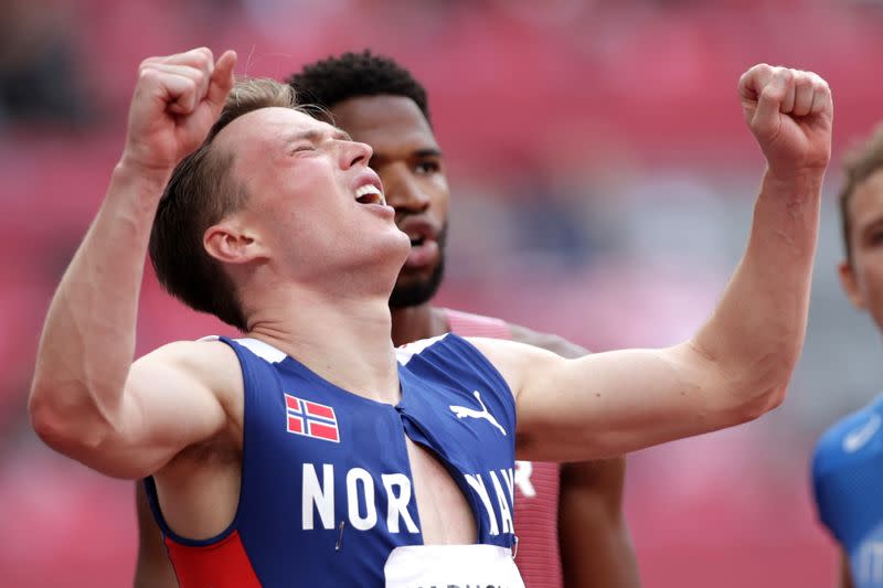 Athletics - Men's 400m Hurdles - Final