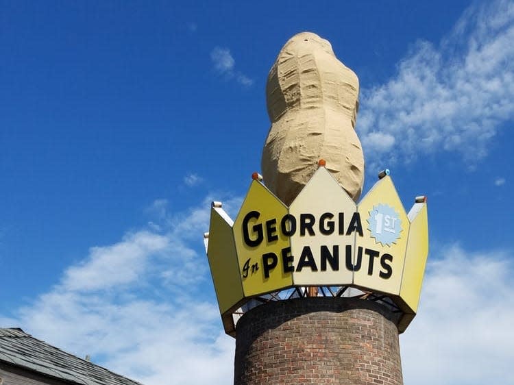 worlds largest peanut georgia
