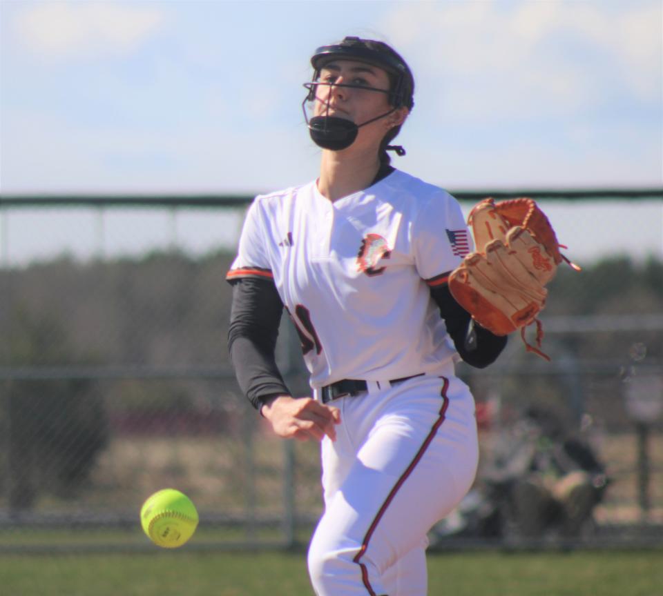 Libby VanFleet has shined during her Cheboygan varsity softball career, earning back-to-back Straits Area Conference Player of the Year honors in 2022 and 2023.