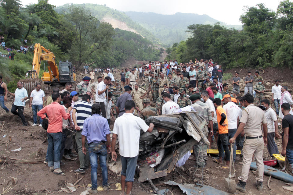 India Landslide