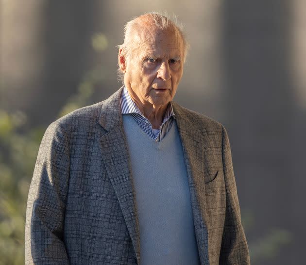 Tom Girardi is seen at a Los Angeles courthouse Aug. 6.