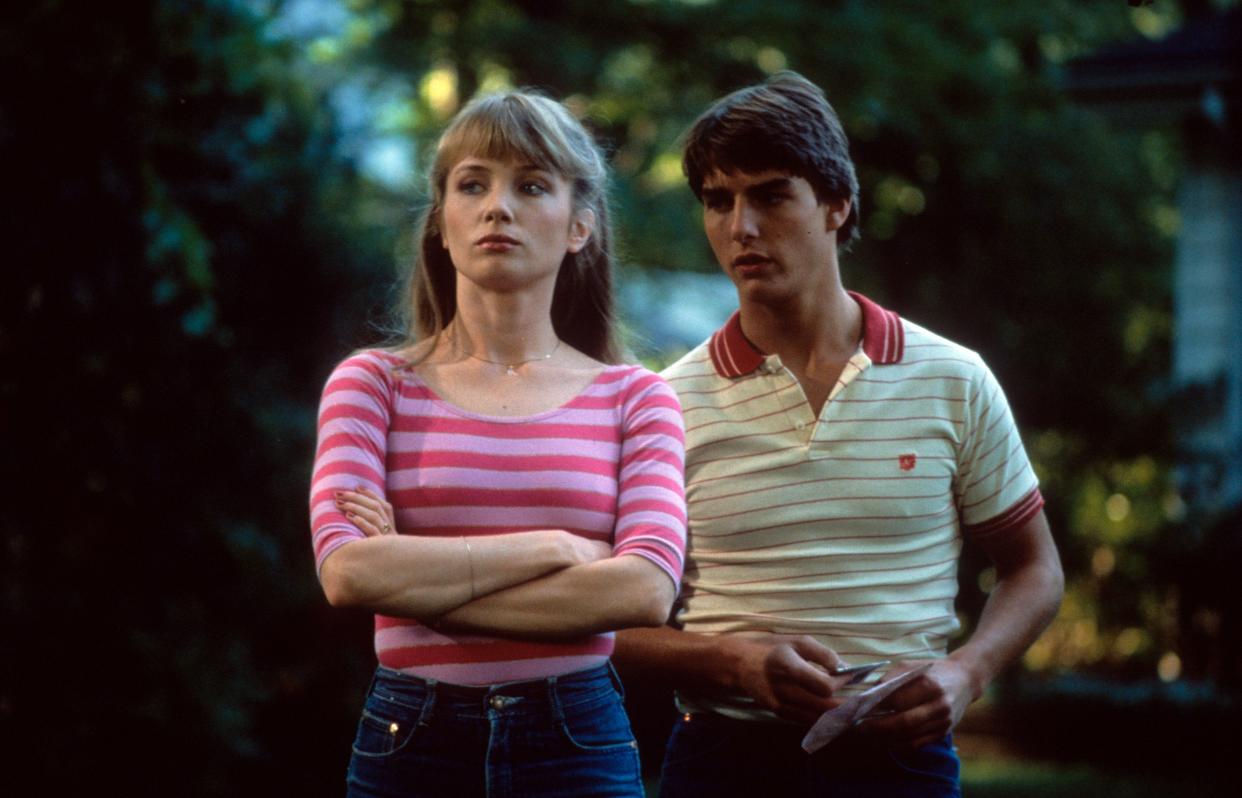 Rebecca De Mornay and Tom Cruise in a scene from the film 'Risky Business', 1983.