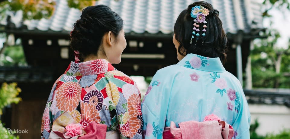 Kimono and Yukata Rental at Kimono Miyabi Kyoto. (Photo: Klook SG)