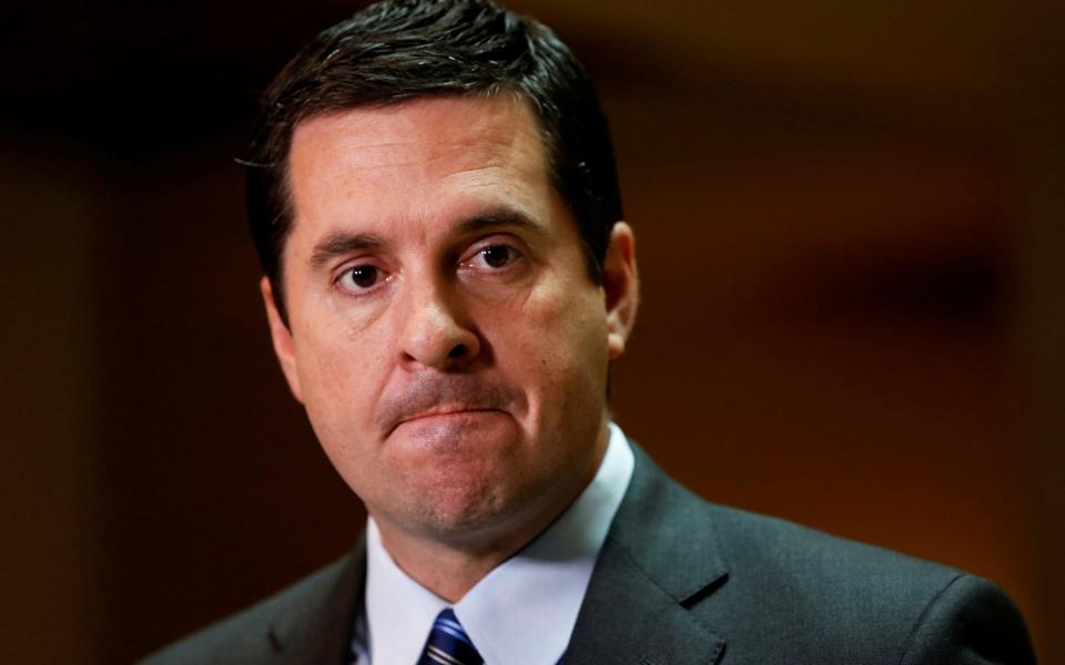 Devin Nunes is chairman of the House intelligence committee - REUTERS
