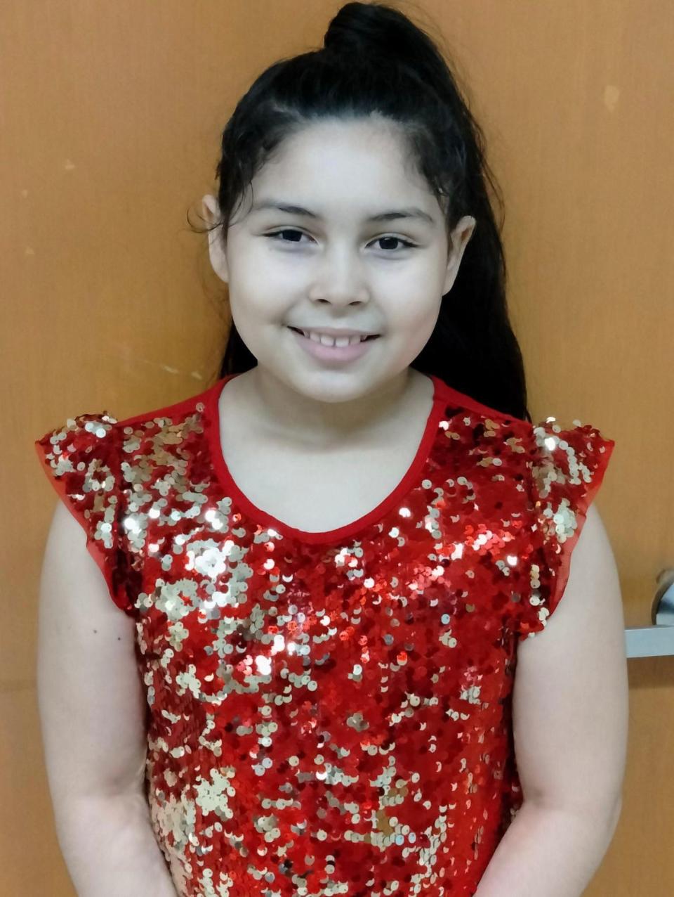 Third grader Lizmarie Soto won second place in the 2022 Dr. Martin Luther King, Jr. Writing Contest. "I believe to have peace we have to stop people from being abused," she wrote.