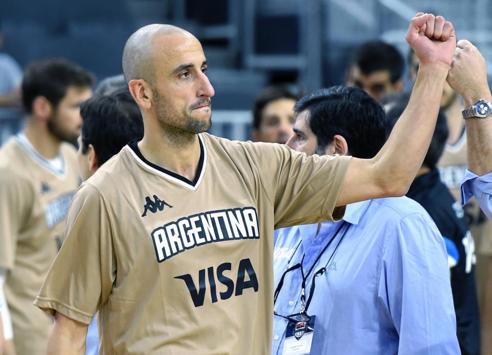 The 2016 Rio Olympics could be Manu Ginobili’s final games with Argentina. (Getty)