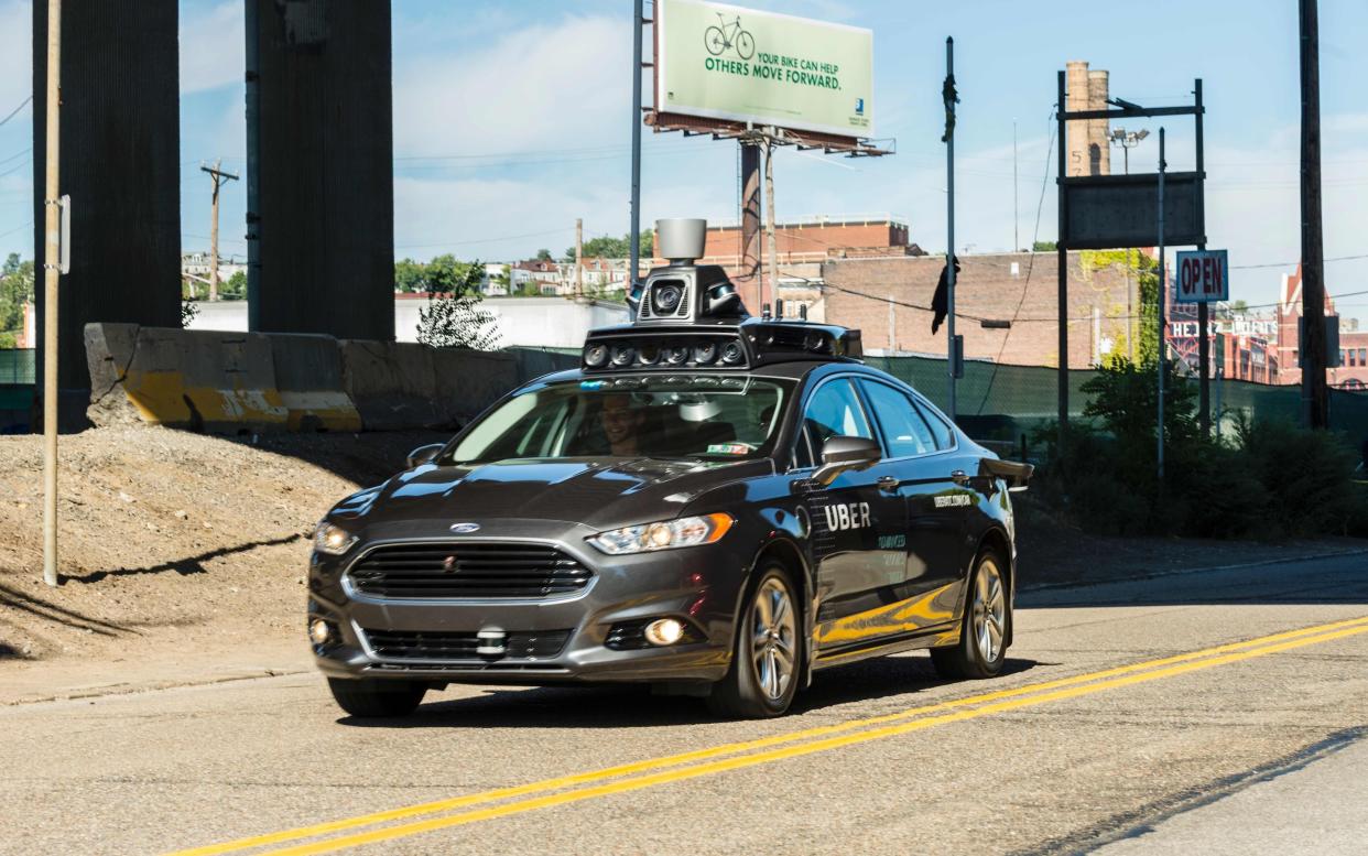 Uber has sold its driverless car division - AFP