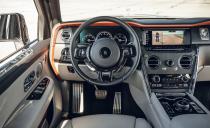 <p>The Cullinan's digital gauge display exactly mimics Rolls-Royce's analog gauges of the past.</p>