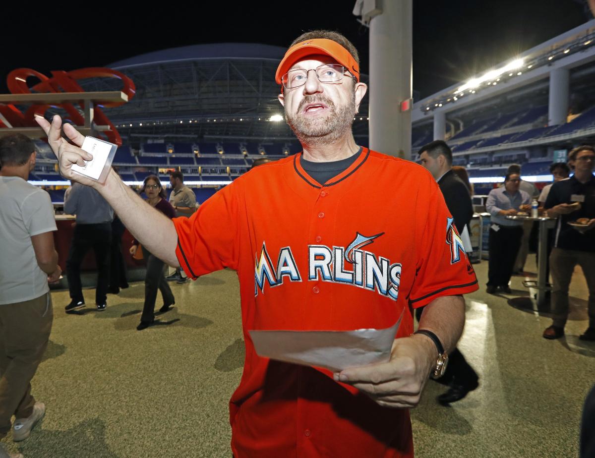 Touring Yankee Stadium with Marlins Man