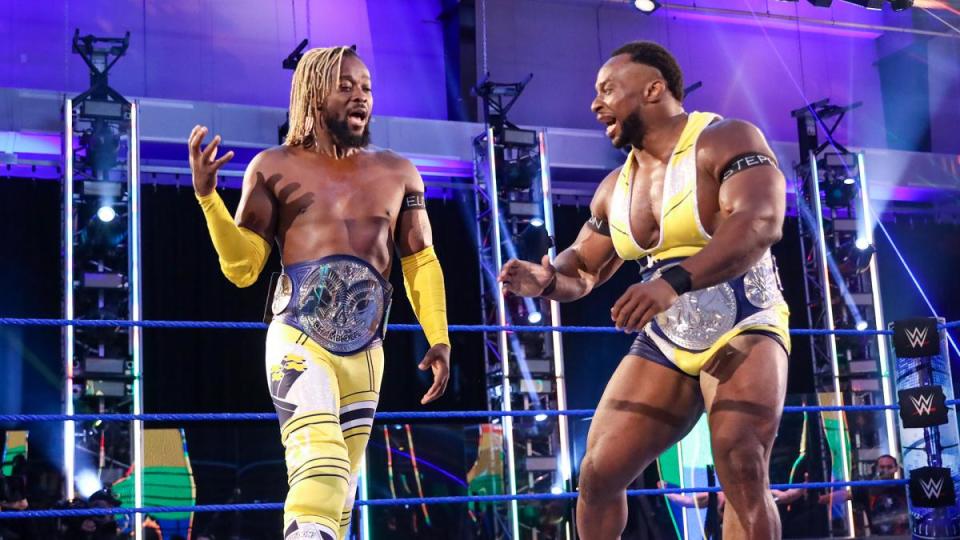 Kofi Kingston and Big E have been working together alongside Xavier Woods for the past six years. Now, Big E will get a chance to prove himself as a solo act. (Photo courtesy of WWE)