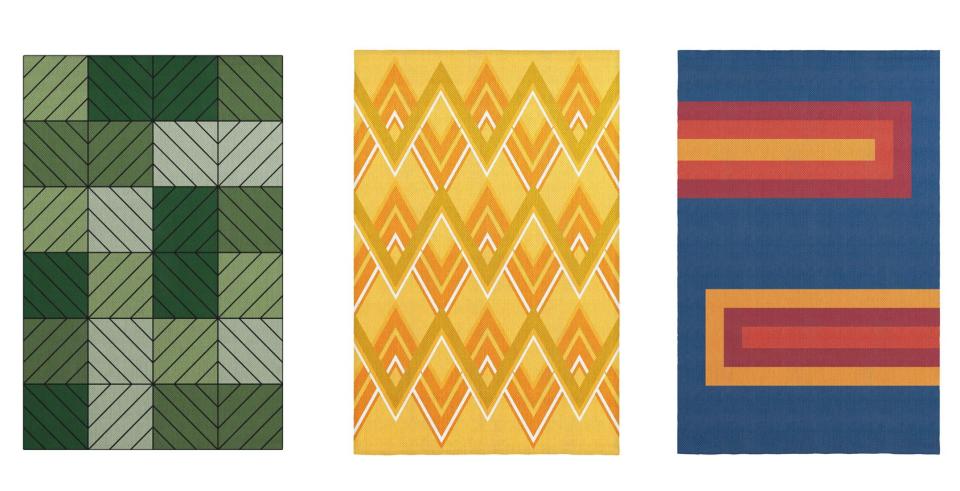 Sixties Rug Collection by Lucy Tupu