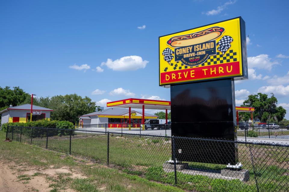 Coney Island Drive-Inn renovated a former Circle K gas station and converted the car wash into the drive-thru. The restaurant is at 15851 U.S. 441 in Eustis.