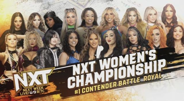 20-Woman #1 Contender's Battle Royal And More Set For 1/16 WWE NXT