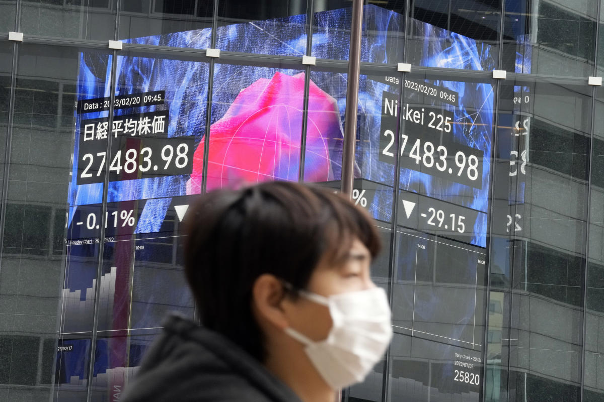 Asian shares mostly higher as inflation worries dog Wall St