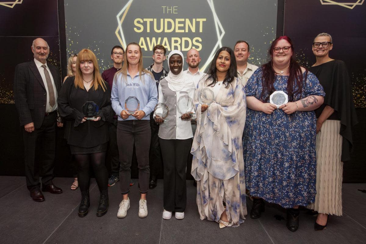 Nelson and Colne College student awards <i>(Image: Peter Gibson)</i>