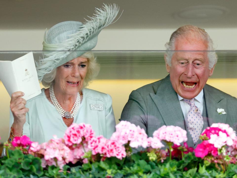 Queen Camilla and King Charles III at Royal Ascot 2023 on June 22, 2023 in Ascot, England.