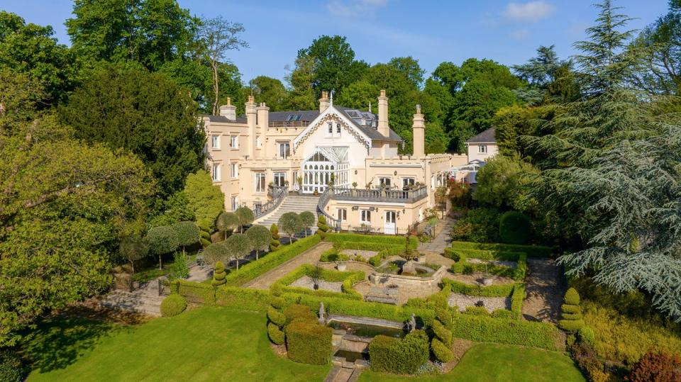 The manor house itself dates from the 1900s (Savills)