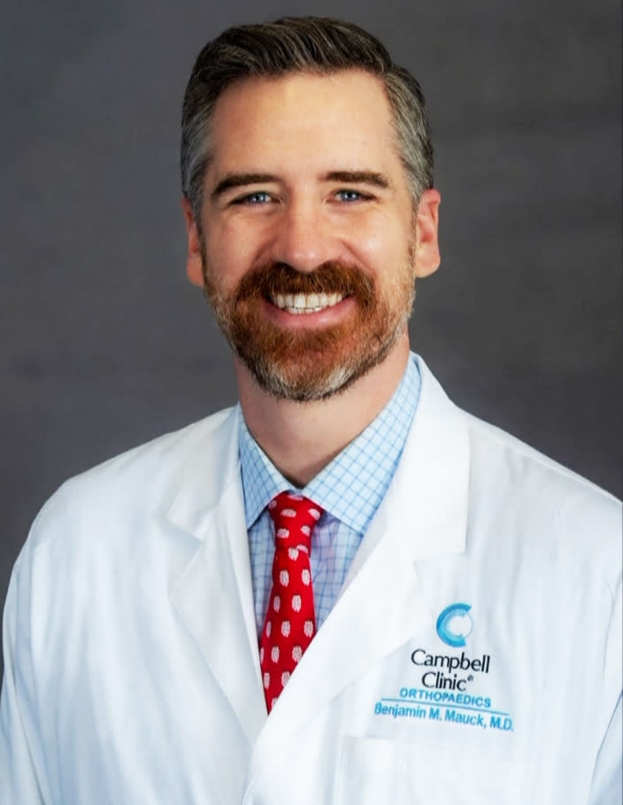 Dr. Benjamin Mauck (Campbell Clinic via WMC)