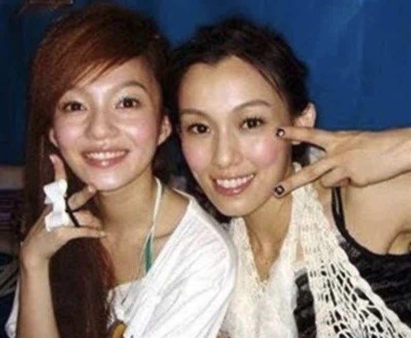 范瑋琪（右）和張韶涵（左）兩人當年是同門師姐妹。（圖／翻攝自范瑋琪臉書）