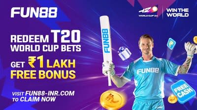 Fun88 launches special offers for T20 World Cup; Get bonuses up to ₹1 lakh