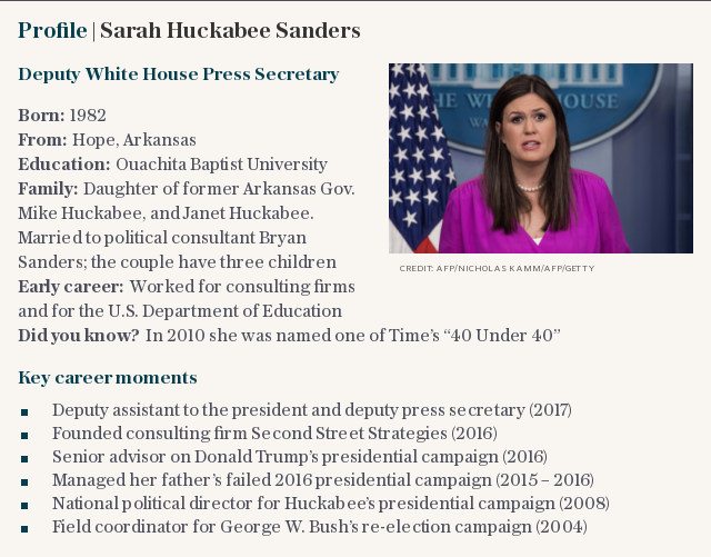 Profile | Sarah Huckabee Sanders