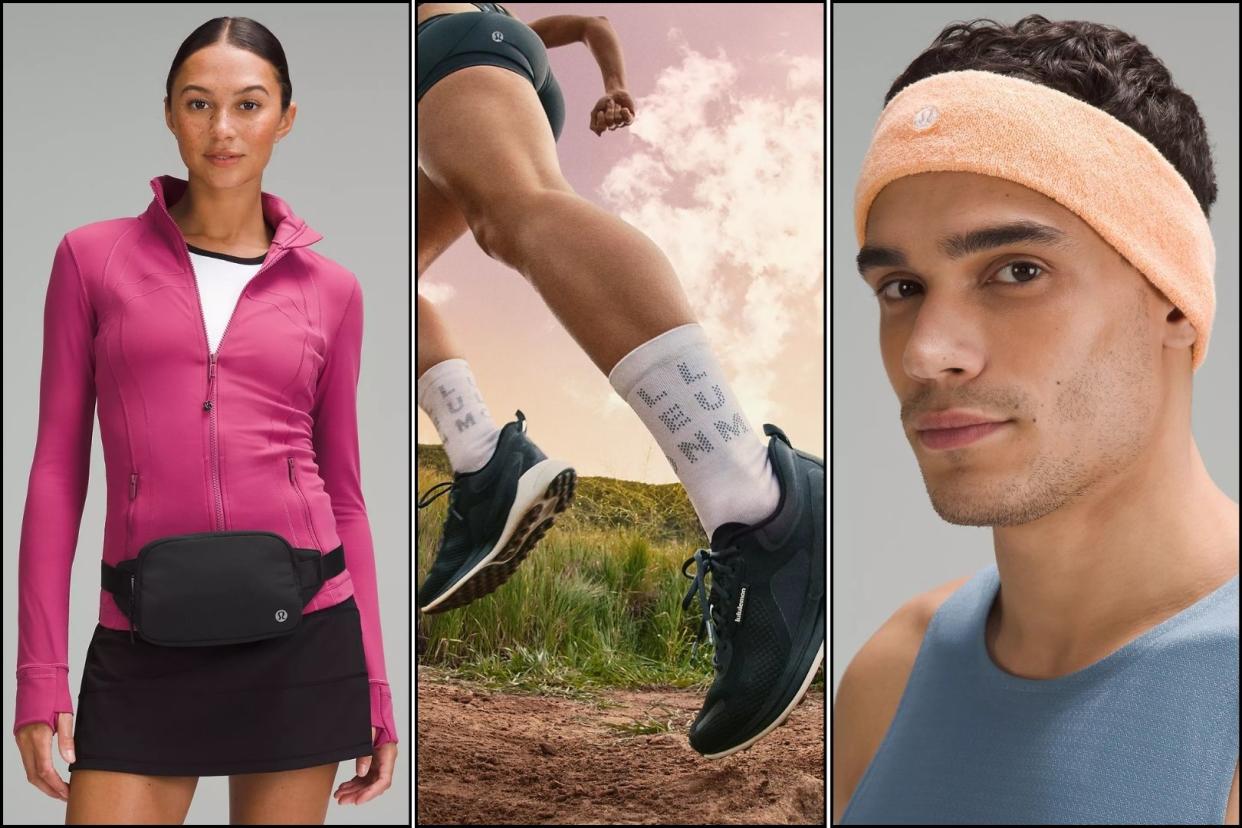 25 styles to shop from Lululemon's We Made Too Much section — starting at $14. (Photos via Lululemon)