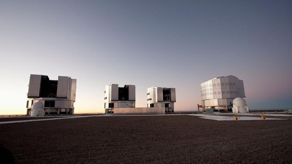 El VLT del Observatorio Europeo Austral, en el desierto de Atacama
