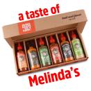 <p>Melinda's</p><p><strong>$39.99</strong></p><p>Owned by Belizean brothers Greg and David Figueroa, Melinda’s combines fresh, all-natural vegetable and fruit-based ingredients from Colombia to create the perfect balance of heat and flavor in all their sauces and condiments.</p>