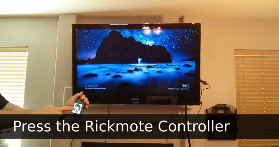 rickmote chromecast