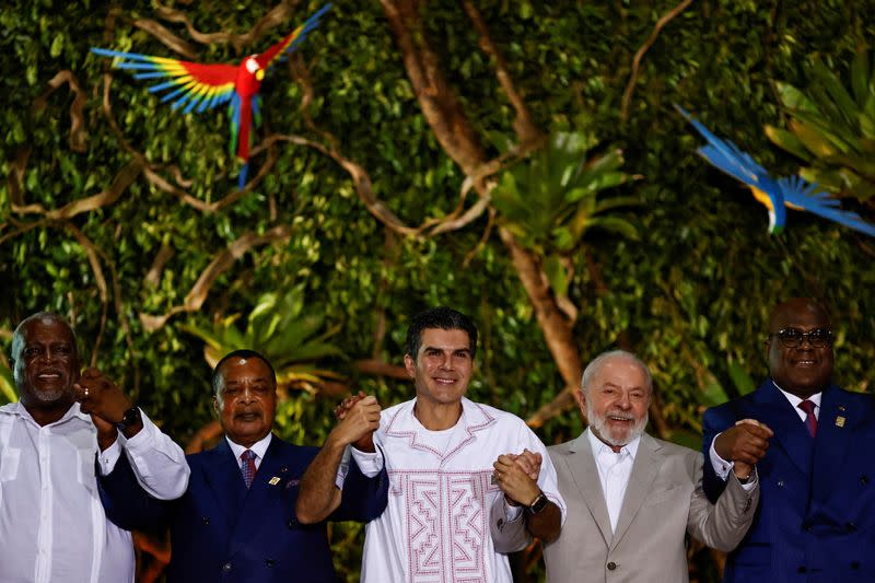 FILE PHOTO: Amazon rainforest nations gather to forge shared policy, in Belem