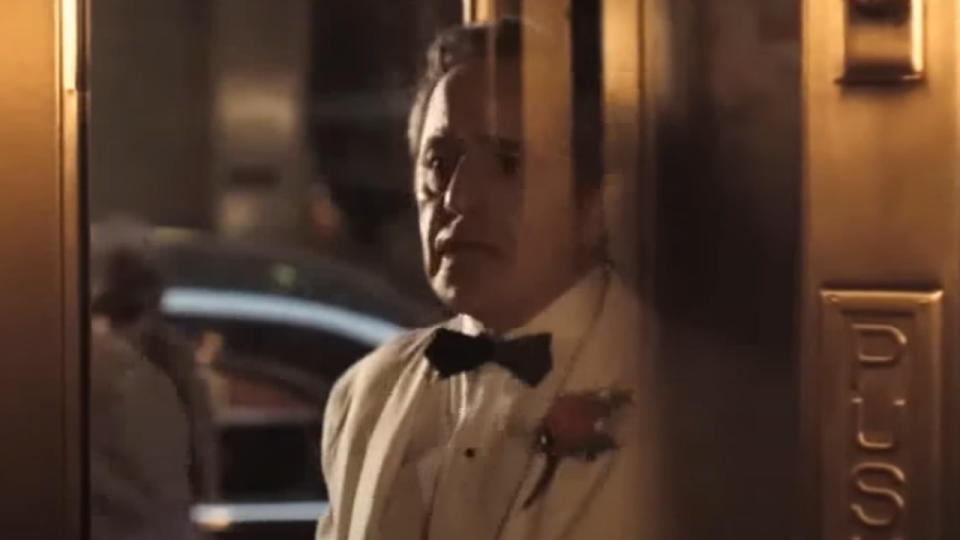 Carmine Cuneo being shot in The Godfather