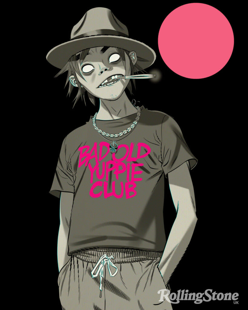 Gorillaz’ 2D (Picture: Jamie Hewlett)