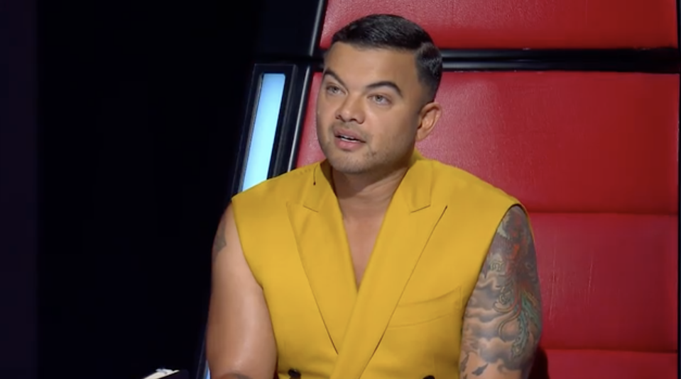 Guy Sebastian was clearly shocked after Soma ranted about how she "didn't even really want to come on the show in the first place". Photo: Nine 