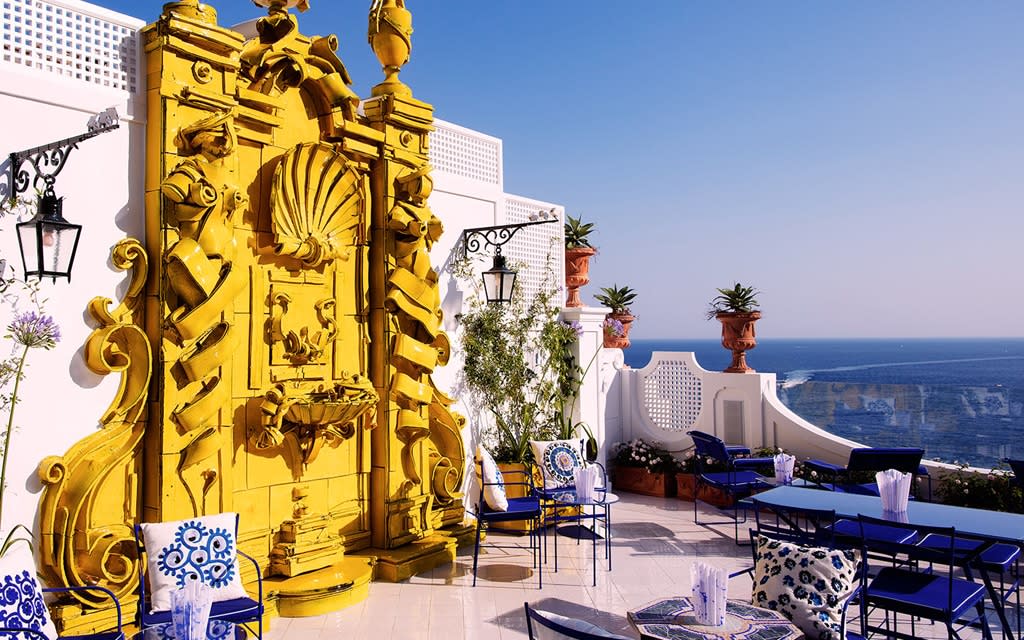 francos bar, positano, amalfi coast, italy