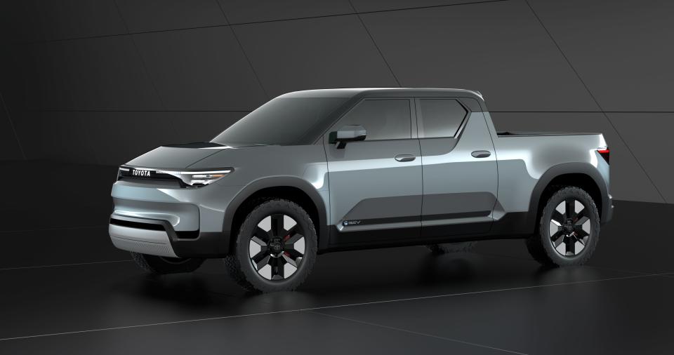 The Toyota EPU pickup concept.