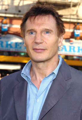 Liam Neeson at the Hollywood premiere of Warner Bros. Pictures' Batman Begins