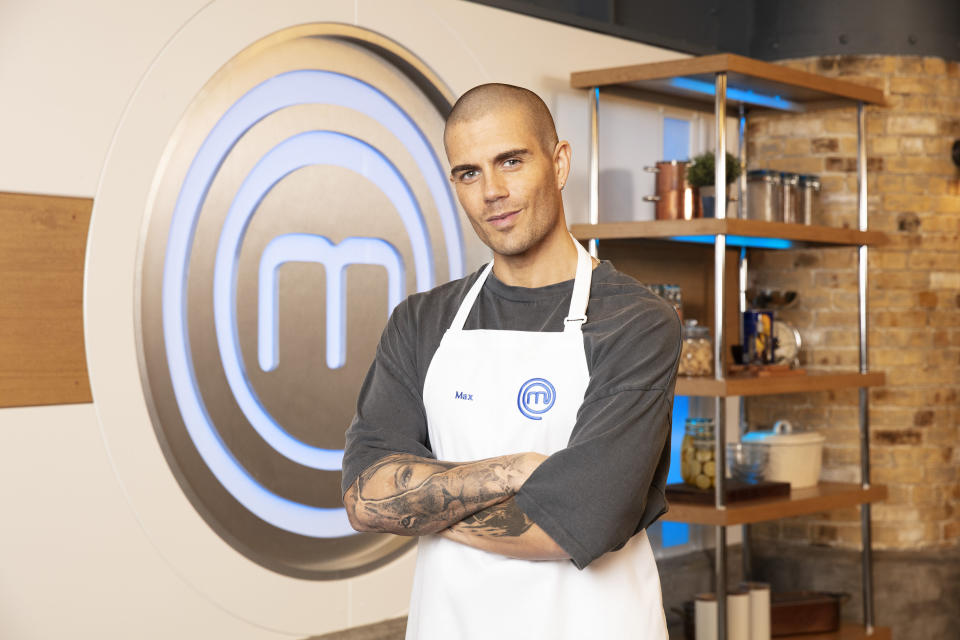 Max George in Celebrity Masterchef (BBC)