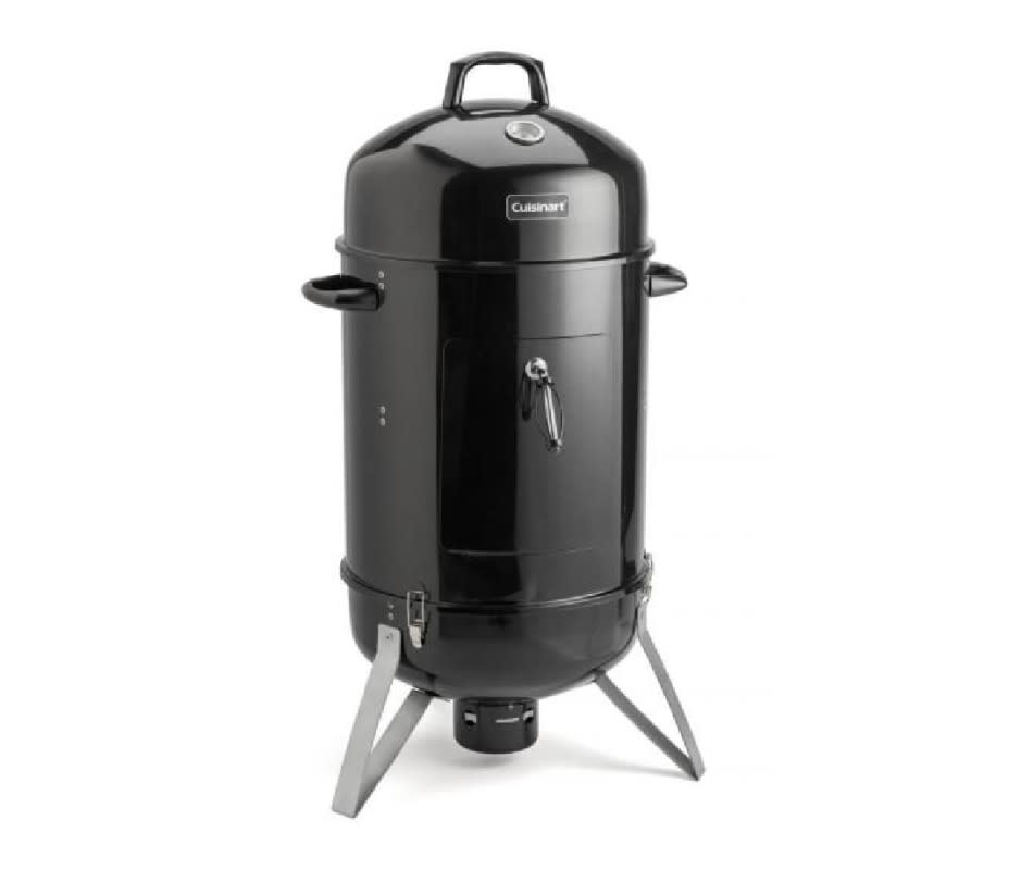 Cuisinart 16-Inch Vertical Charcoal Smoker is the best smoker for beginners.<p>Courtesy Image</p>