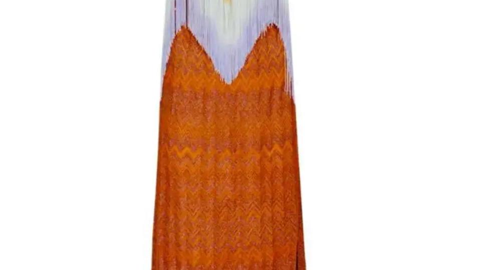 Missoni Fringe Detailed Knitted Summer Dress